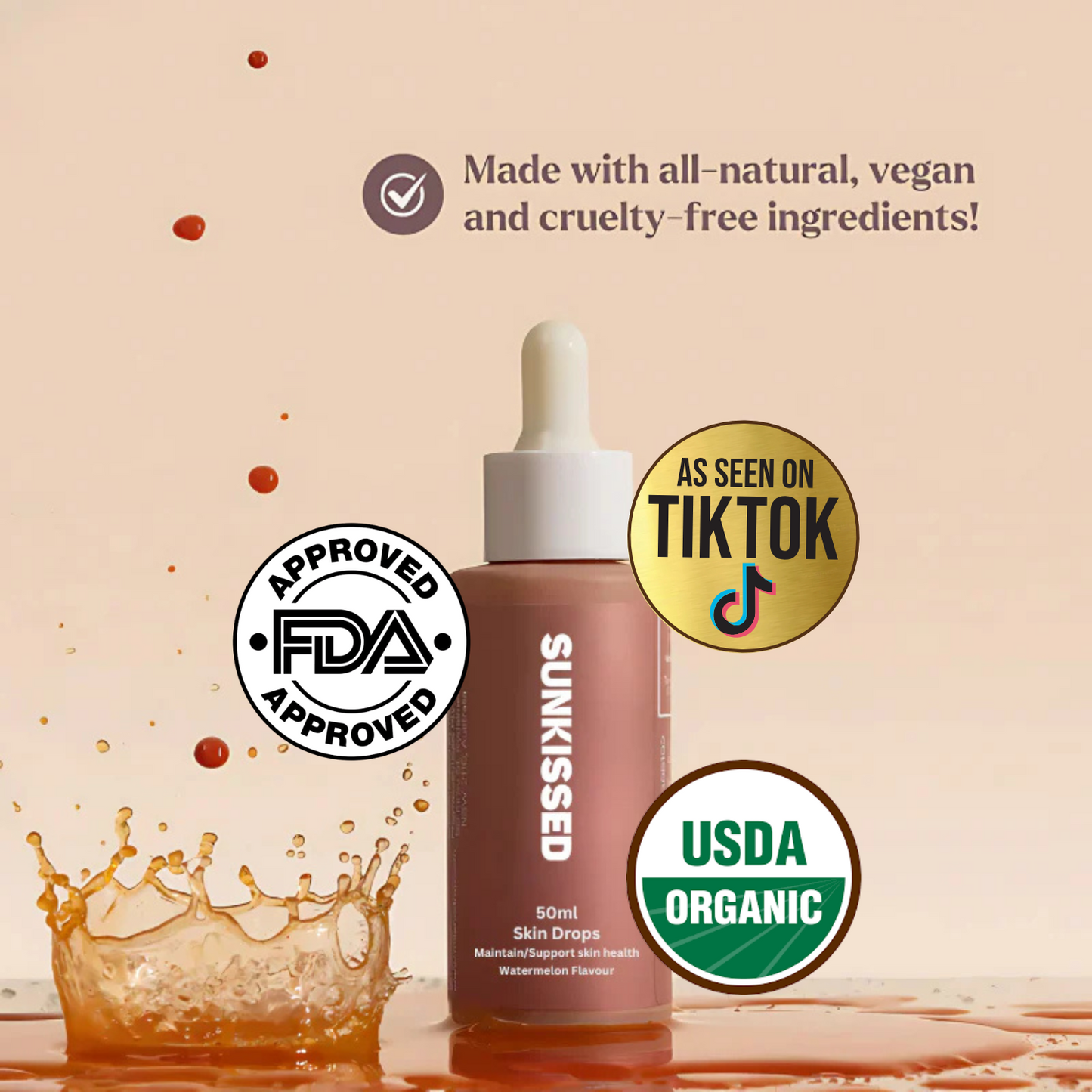 SunKissed - Sunless Tanning Drops